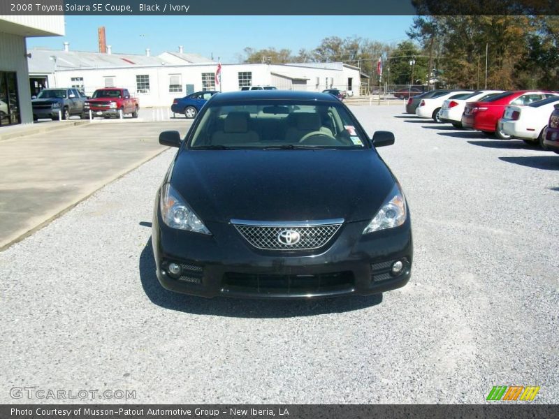 Black / Ivory 2008 Toyota Solara SE Coupe