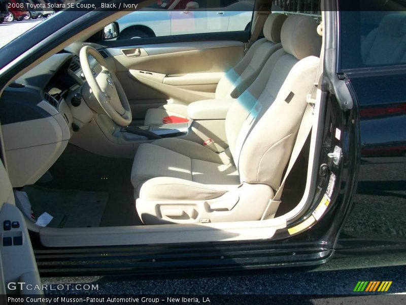 Black / Ivory 2008 Toyota Solara SE Coupe