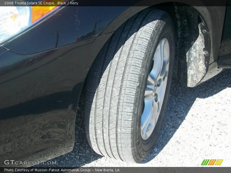 Black / Ivory 2008 Toyota Solara SE Coupe