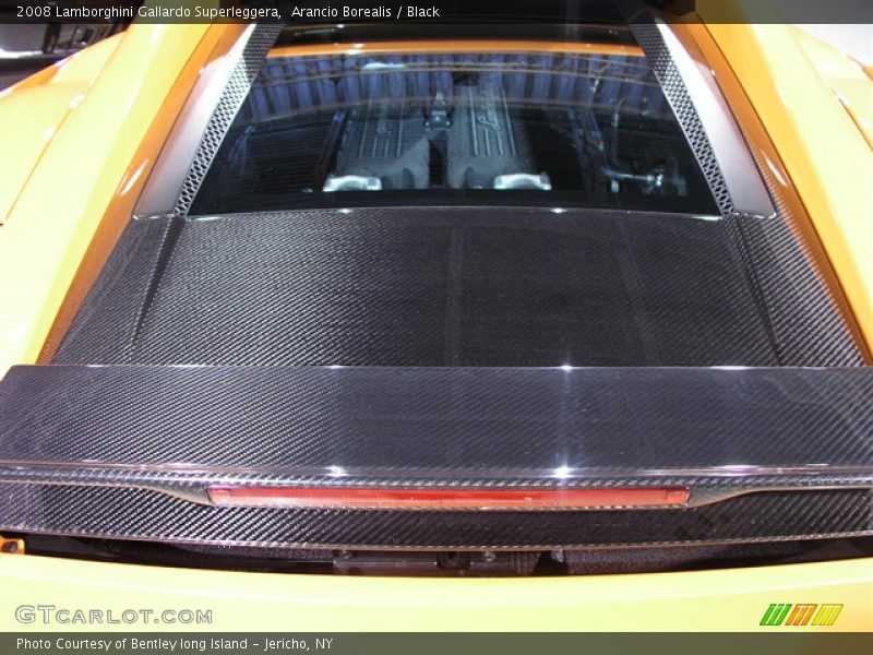 Arancio Borealis / Black 2008 Lamborghini Gallardo Superleggera