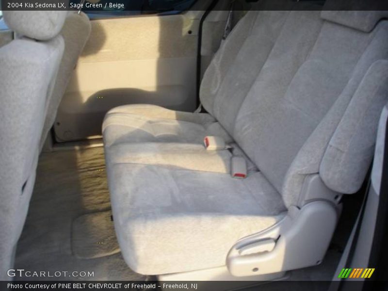 Sage Green / Beige 2004 Kia Sedona LX