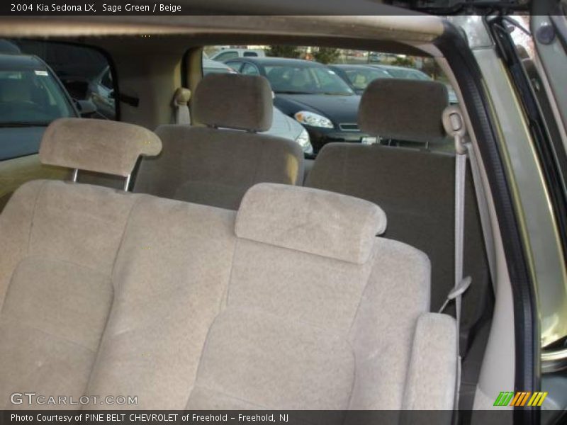 Sage Green / Beige 2004 Kia Sedona LX