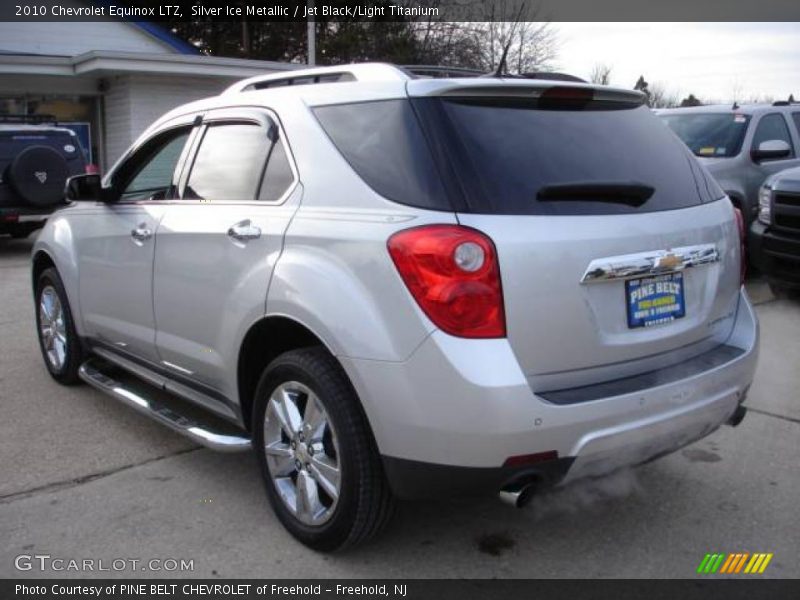 Silver Ice Metallic / Jet Black/Light Titanium 2010 Chevrolet Equinox LTZ