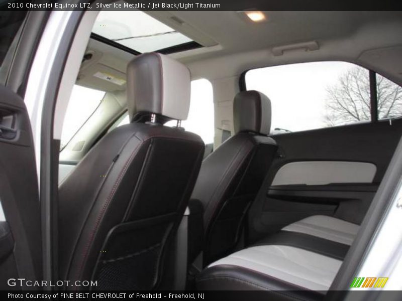 Silver Ice Metallic / Jet Black/Light Titanium 2010 Chevrolet Equinox LTZ