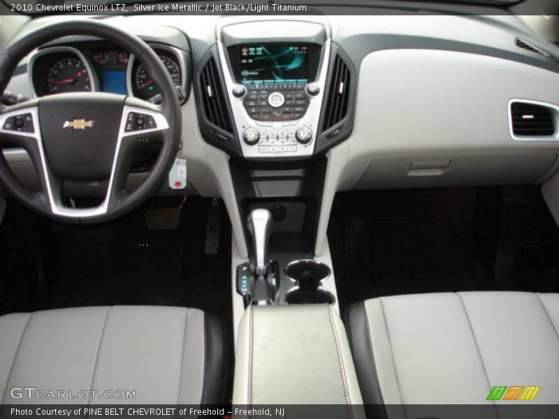 Silver Ice Metallic / Jet Black/Light Titanium 2010 Chevrolet Equinox LTZ
