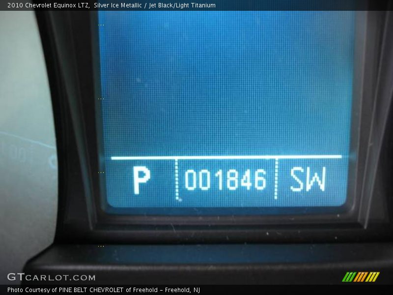 Silver Ice Metallic / Jet Black/Light Titanium 2010 Chevrolet Equinox LTZ