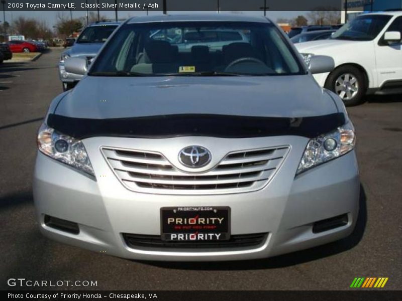 Classic Silver Metallic / Ash 2009 Toyota Camry LE