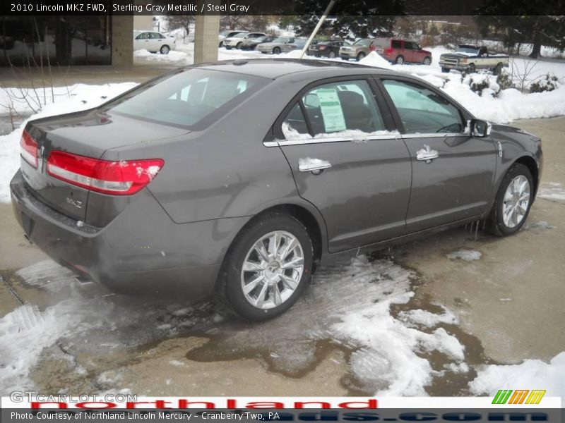 Sterling Gray Metallic / Steel Gray 2010 Lincoln MKZ FWD