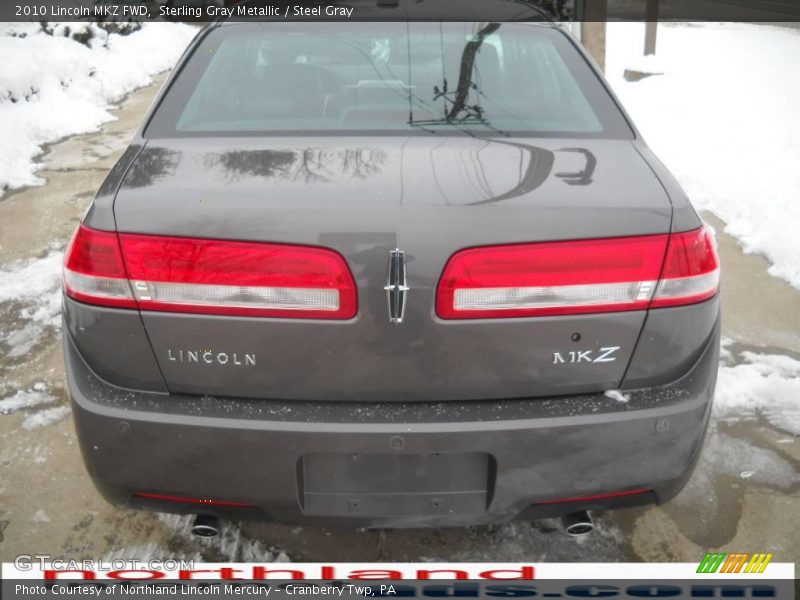 Sterling Gray Metallic / Steel Gray 2010 Lincoln MKZ FWD