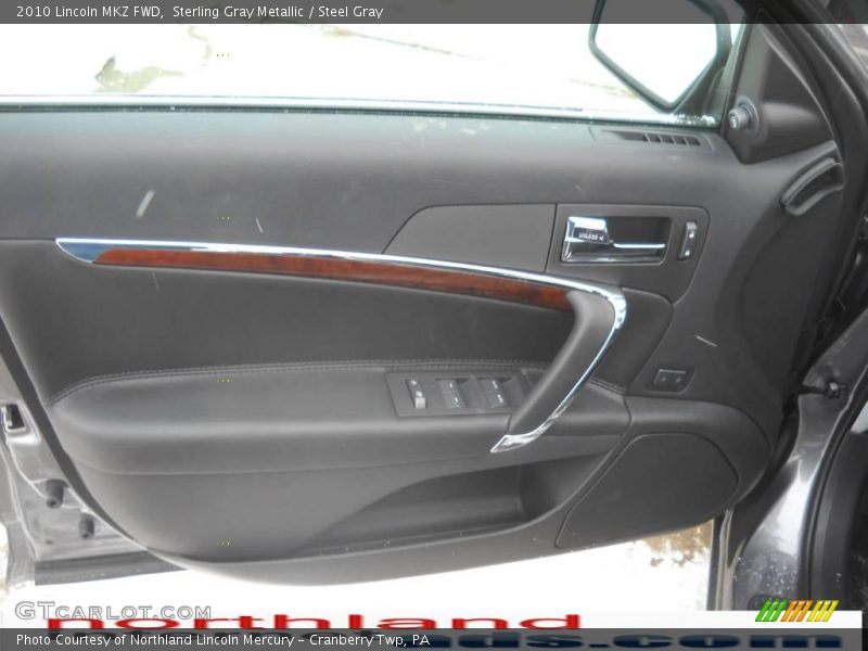 Sterling Gray Metallic / Steel Gray 2010 Lincoln MKZ FWD