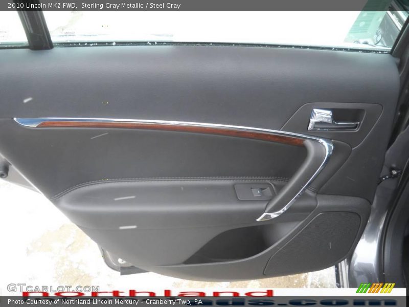 Sterling Gray Metallic / Steel Gray 2010 Lincoln MKZ FWD