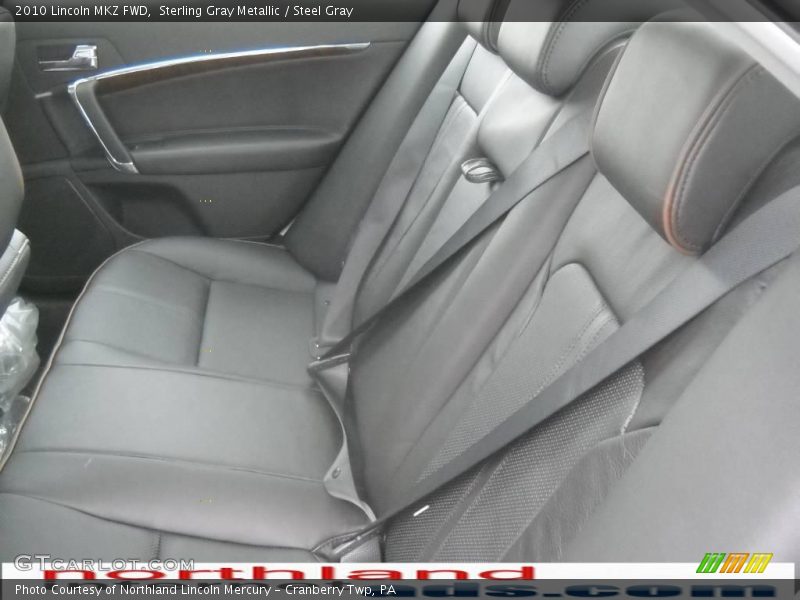 Sterling Gray Metallic / Steel Gray 2010 Lincoln MKZ FWD
