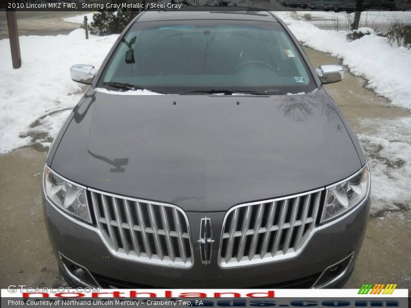Sterling Gray Metallic / Steel Gray 2010 Lincoln MKZ FWD