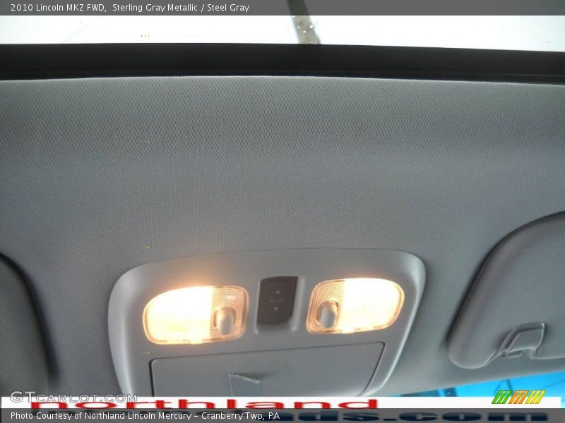 Sterling Gray Metallic / Steel Gray 2010 Lincoln MKZ FWD