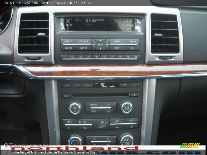 Sterling Gray Metallic / Steel Gray 2010 Lincoln MKZ FWD