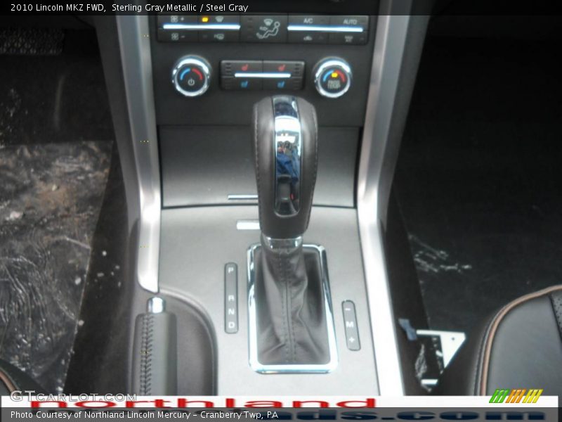 Sterling Gray Metallic / Steel Gray 2010 Lincoln MKZ FWD