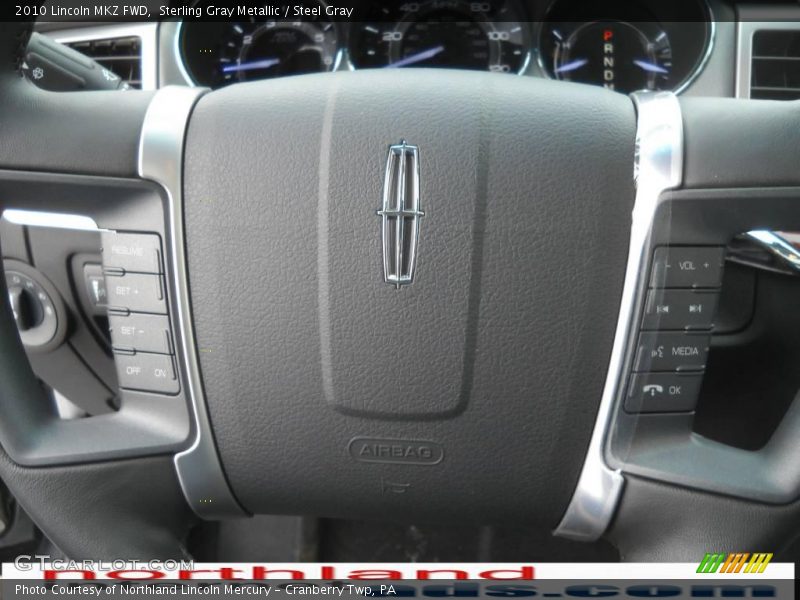 Sterling Gray Metallic / Steel Gray 2010 Lincoln MKZ FWD