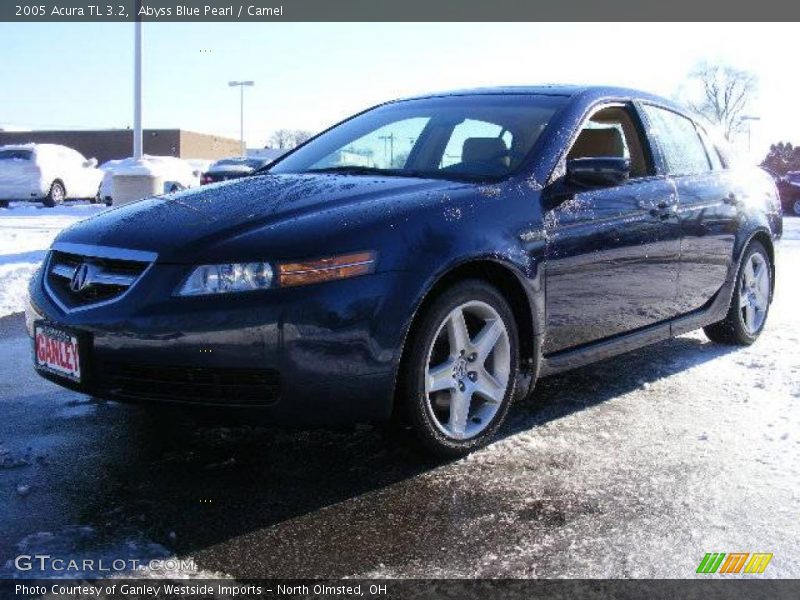 Abyss Blue Pearl / Camel 2005 Acura TL 3.2