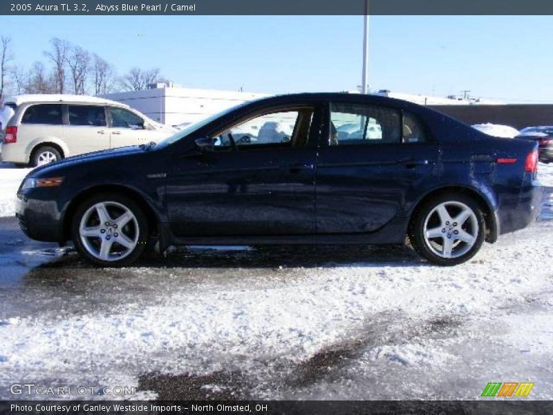 Abyss Blue Pearl / Camel 2005 Acura TL 3.2