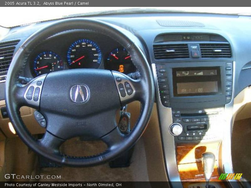 Abyss Blue Pearl / Camel 2005 Acura TL 3.2