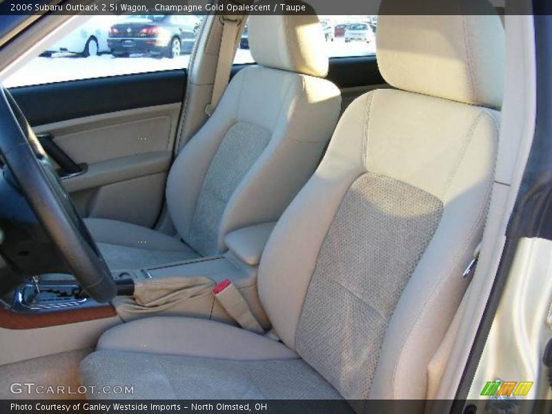 Champagne Gold Opalescent / Taupe 2006 Subaru Outback 2.5i Wagon