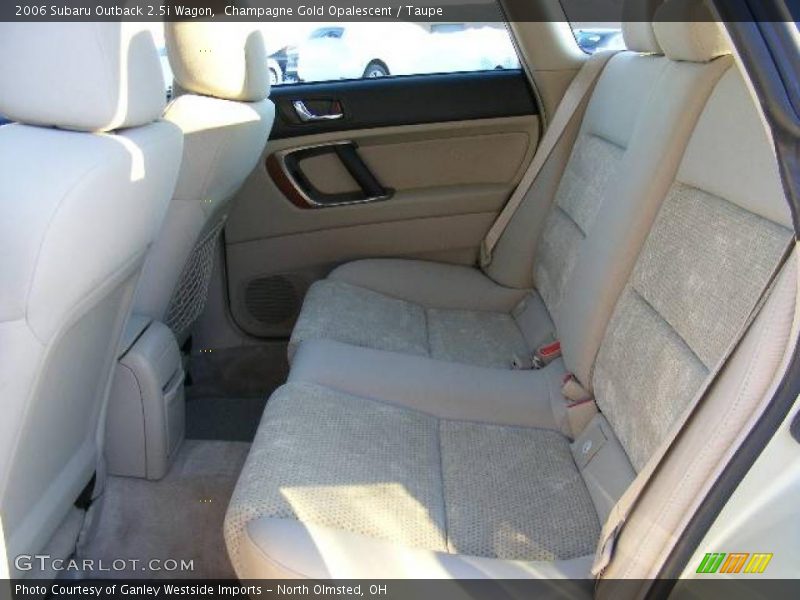 Champagne Gold Opalescent / Taupe 2006 Subaru Outback 2.5i Wagon