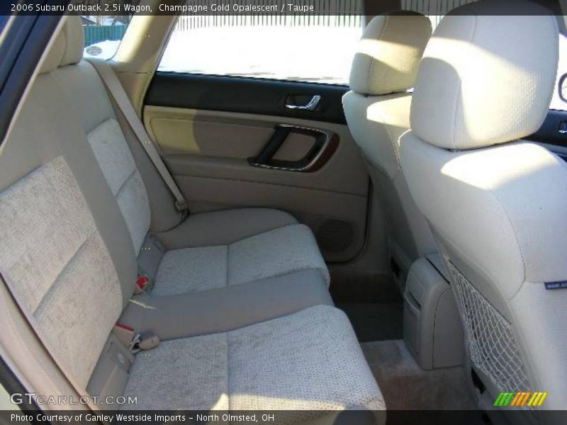 Champagne Gold Opalescent / Taupe 2006 Subaru Outback 2.5i Wagon