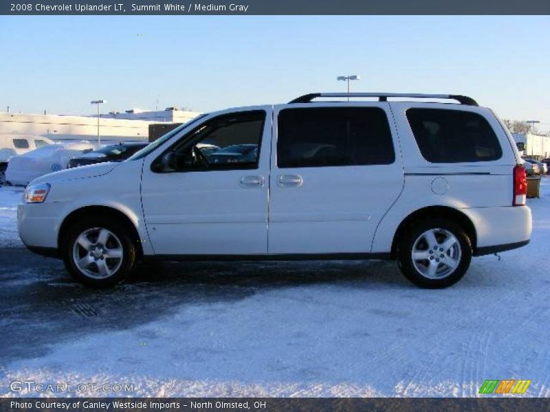 Summit White / Medium Gray 2008 Chevrolet Uplander LT