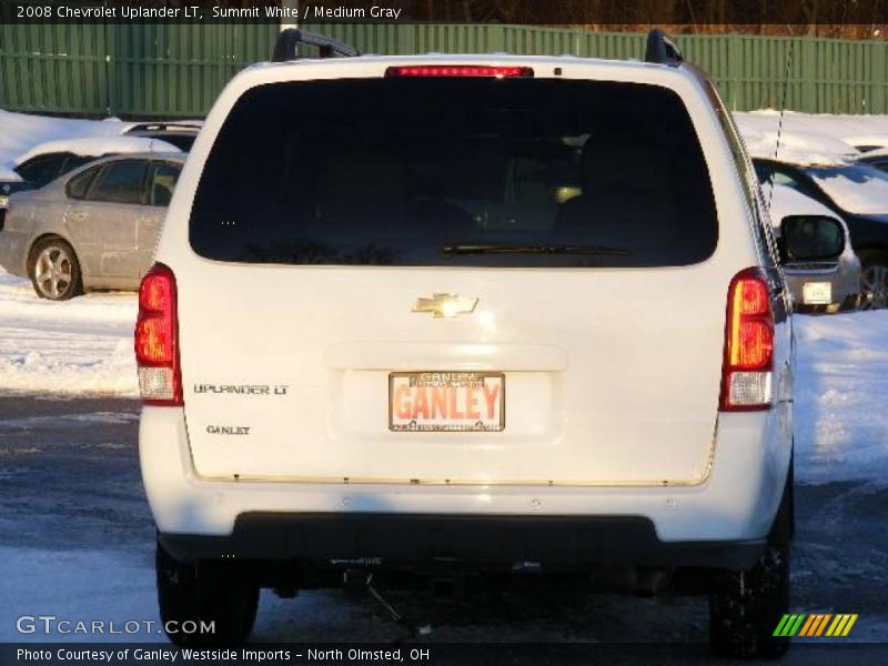 Summit White / Medium Gray 2008 Chevrolet Uplander LT