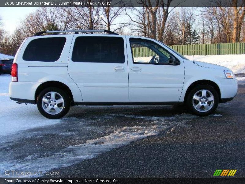 Summit White / Medium Gray 2008 Chevrolet Uplander LT