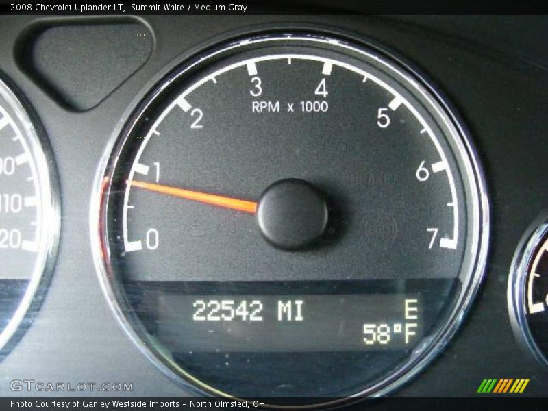 Summit White / Medium Gray 2008 Chevrolet Uplander LT