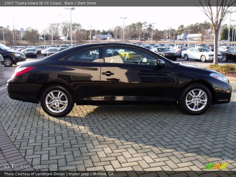 Black / Dark Stone 2007 Toyota Solara SE V6 Coupe