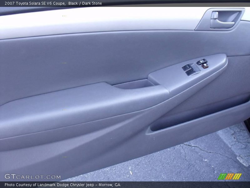 Black / Dark Stone 2007 Toyota Solara SE V6 Coupe