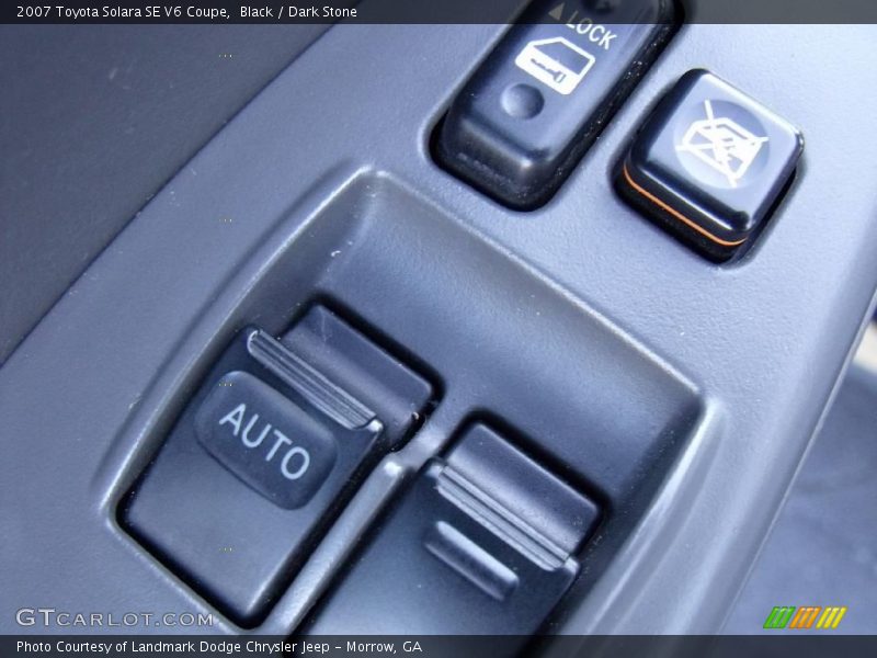 Black / Dark Stone 2007 Toyota Solara SE V6 Coupe