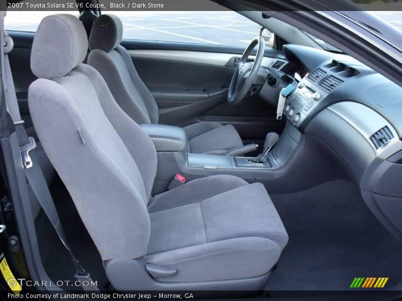 Black / Dark Stone 2007 Toyota Solara SE V6 Coupe