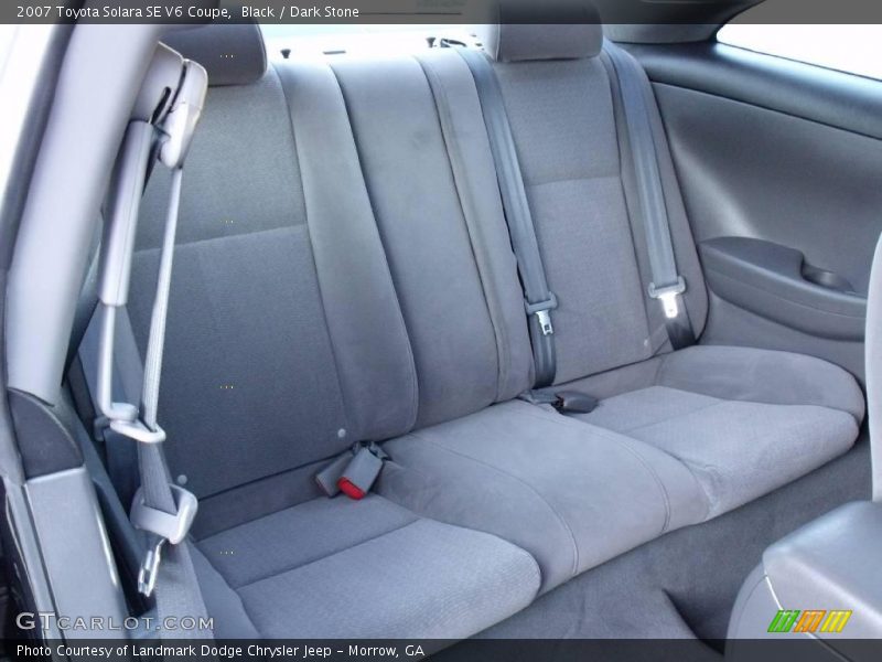 Black / Dark Stone 2007 Toyota Solara SE V6 Coupe
