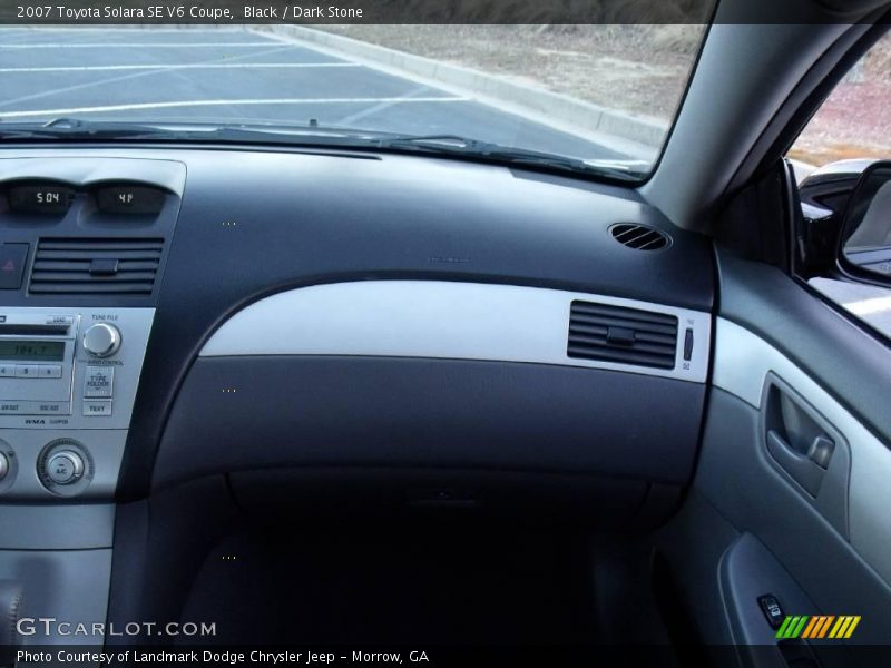 Black / Dark Stone 2007 Toyota Solara SE V6 Coupe