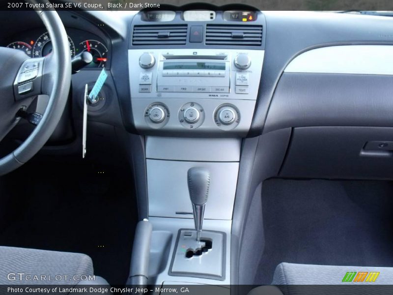Black / Dark Stone 2007 Toyota Solara SE V6 Coupe