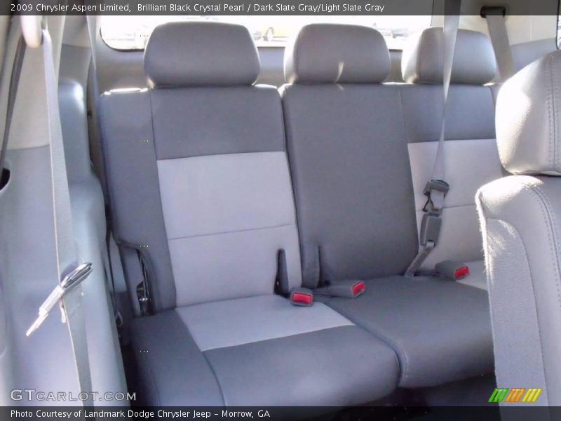 Brilliant Black Crystal Pearl / Dark Slate Gray/Light Slate Gray 2009 Chrysler Aspen Limited