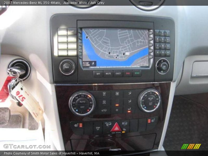Alabaster White / Ash Grey 2007 Mercedes-Benz ML 350 4Matic