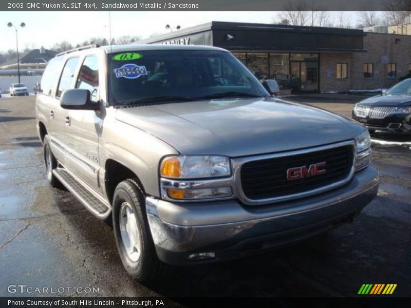 Sandalwood Metallic / Sandstone 2003 GMC Yukon XL SLT 4x4