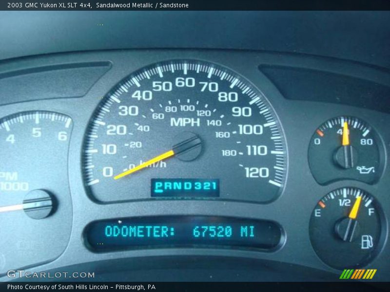 Sandalwood Metallic / Sandstone 2003 GMC Yukon XL SLT 4x4
