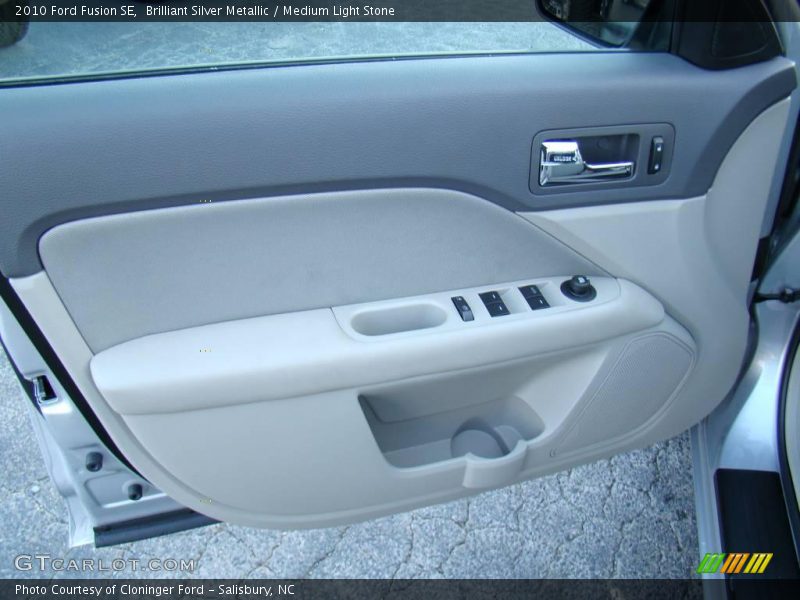 Brilliant Silver Metallic / Medium Light Stone 2010 Ford Fusion SE