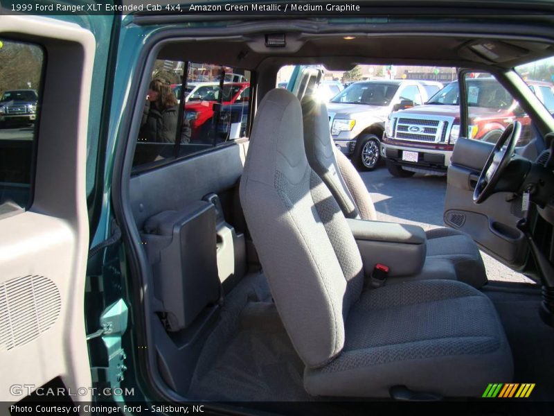 Amazon Green Metallic / Medium Graphite 1999 Ford Ranger XLT Extended Cab 4x4