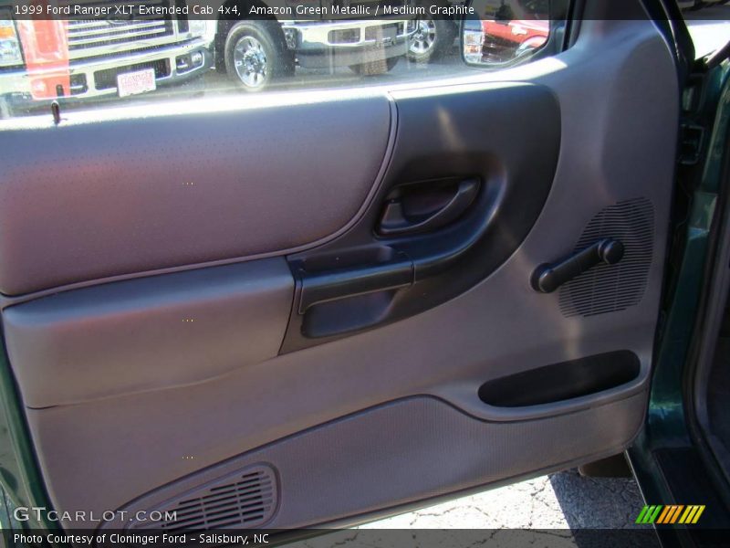 Amazon Green Metallic / Medium Graphite 1999 Ford Ranger XLT Extended Cab 4x4