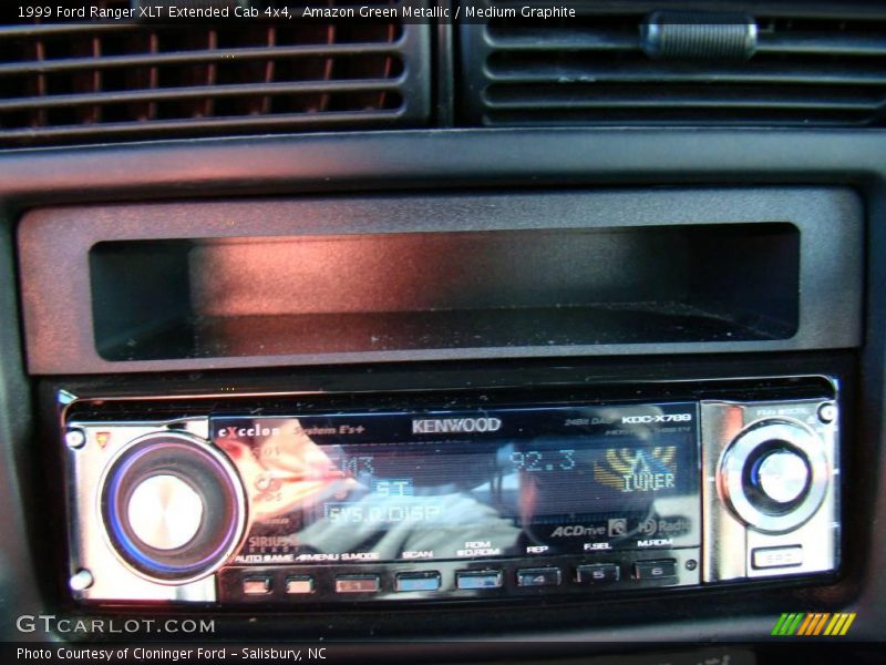 Amazon Green Metallic / Medium Graphite 1999 Ford Ranger XLT Extended Cab 4x4