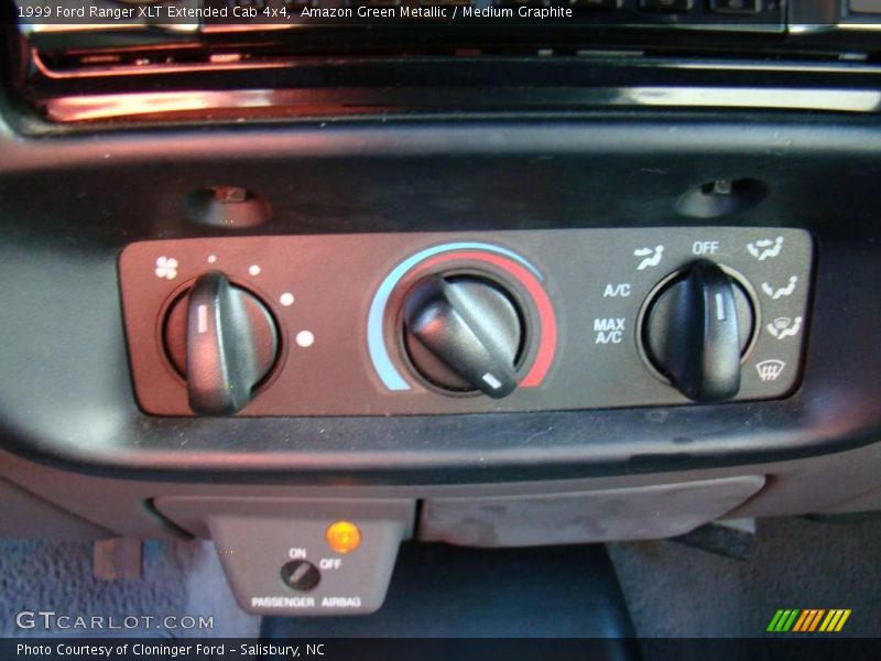 Amazon Green Metallic / Medium Graphite 1999 Ford Ranger XLT Extended Cab 4x4