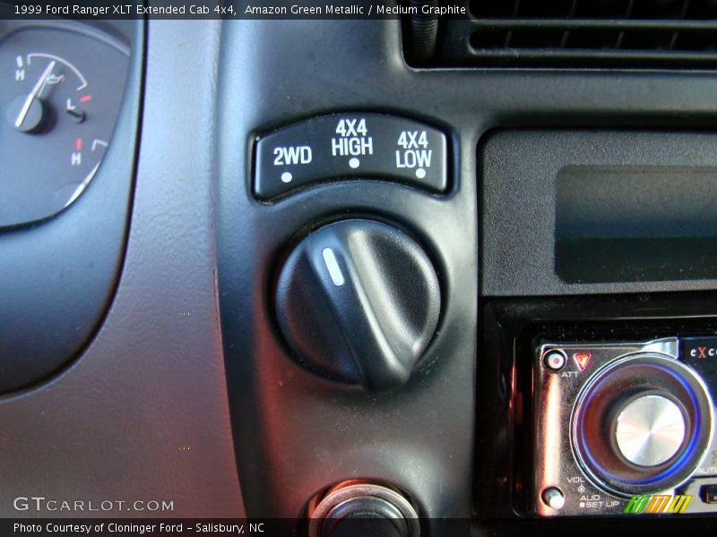 Amazon Green Metallic / Medium Graphite 1999 Ford Ranger XLT Extended Cab 4x4