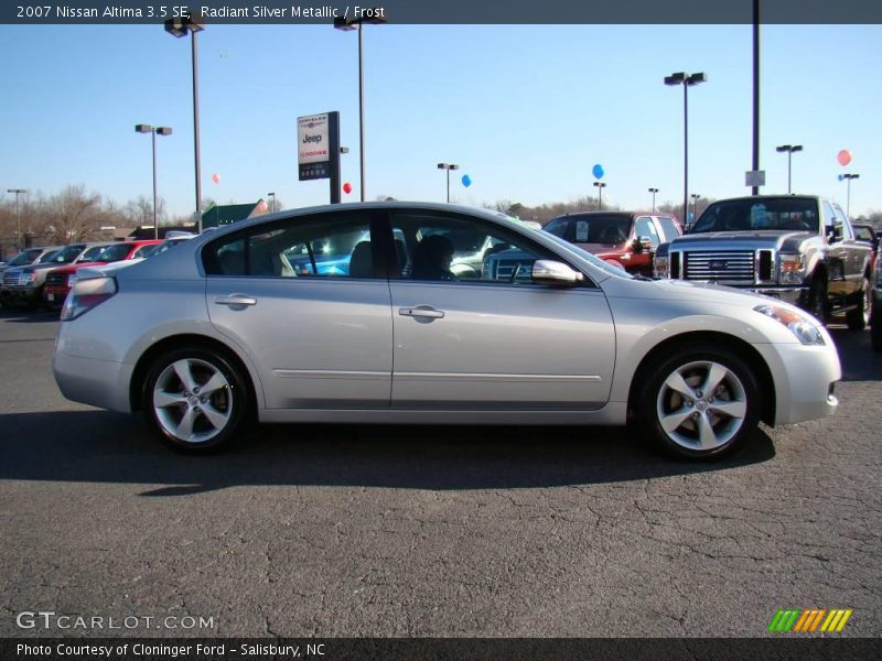 Radiant Silver Metallic / Frost 2007 Nissan Altima 3.5 SE