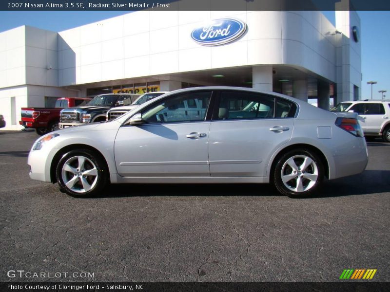 Radiant Silver Metallic / Frost 2007 Nissan Altima 3.5 SE